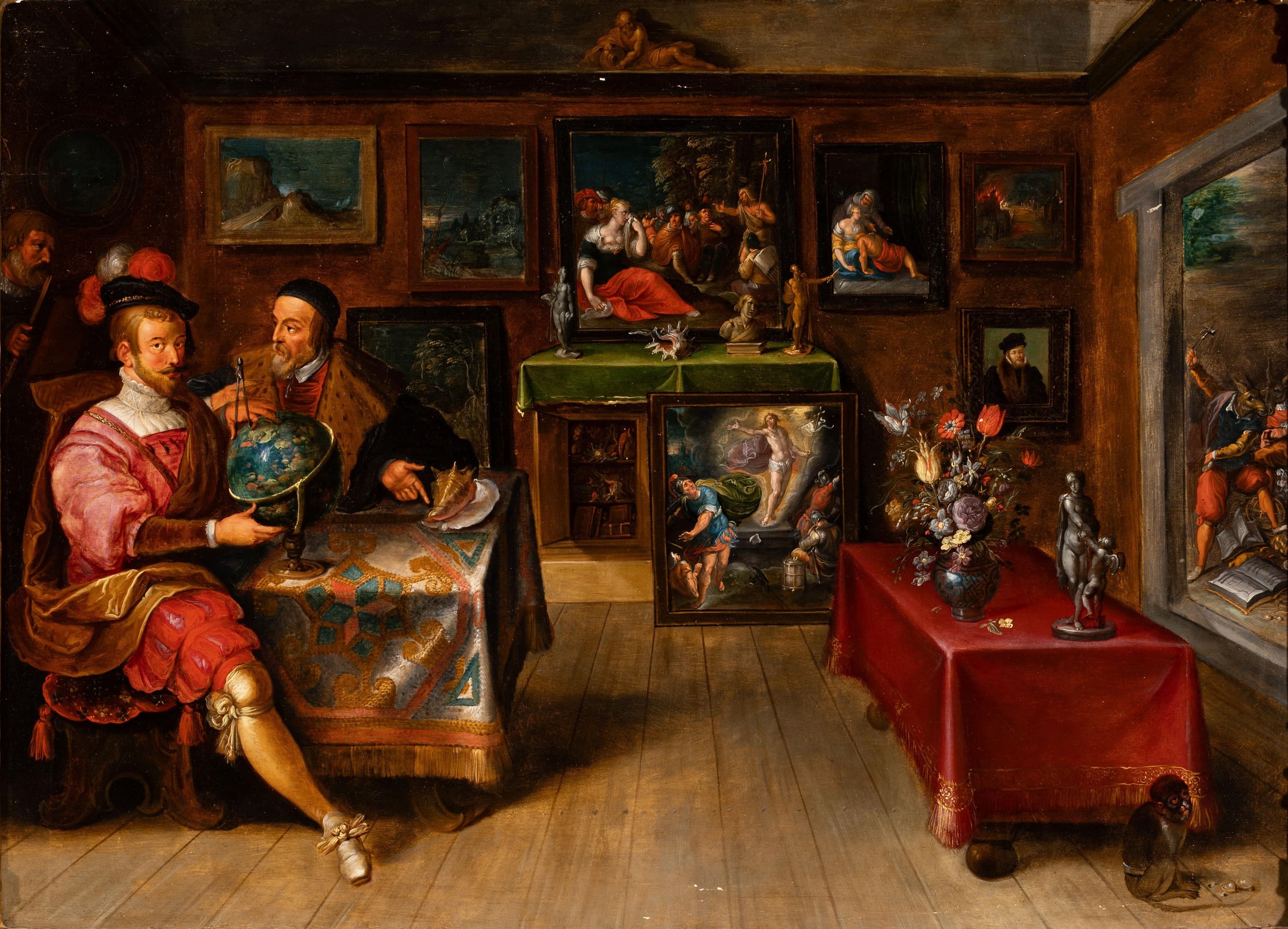 Frans Francken II: Der Kunstsammler und der geigende Tod