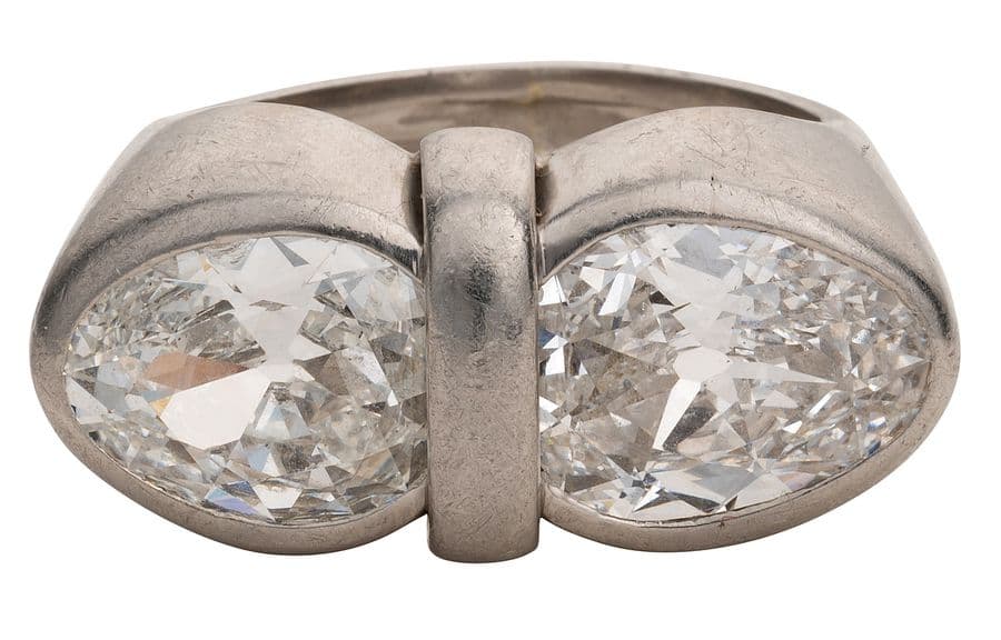 Diamant-Ring «fancy-cuts», Auktionshaus Zofingen